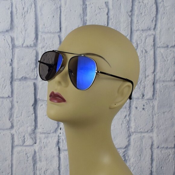 NWT Lucky Brand Capitola Aviator Sunglasses Blue main image 7